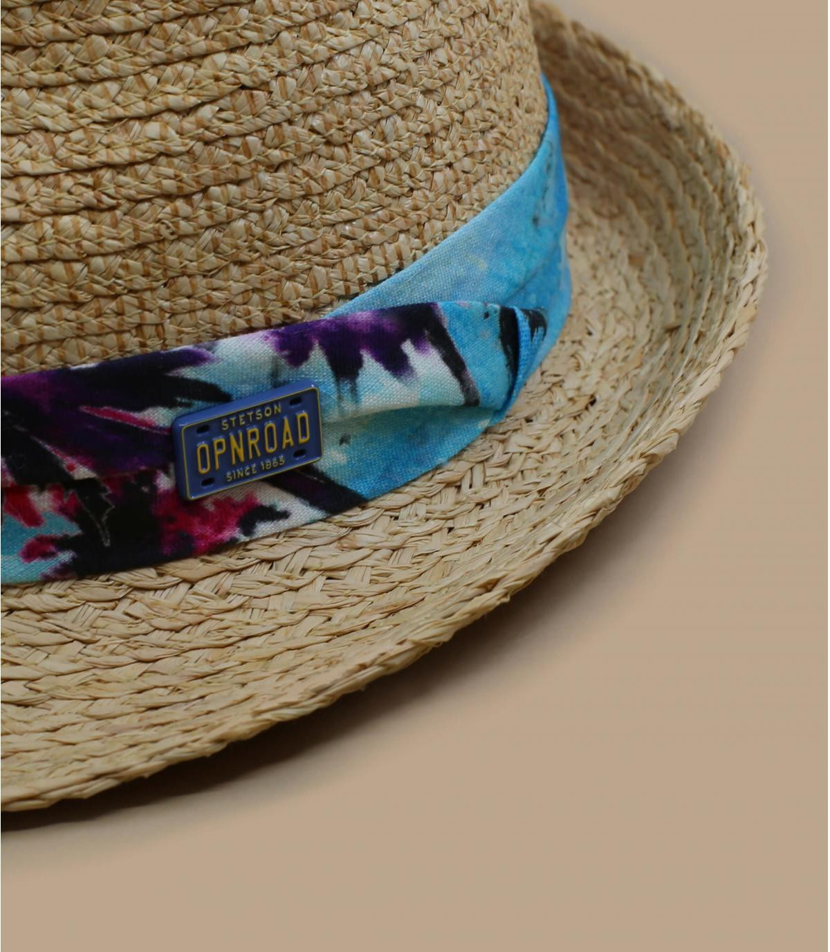 Trilby Raffia Stetson
